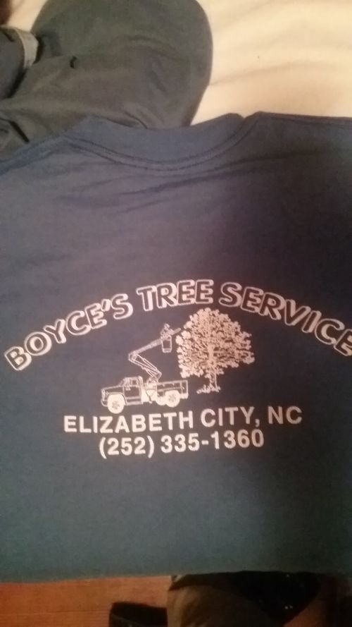  alt='Awesome guys did a great job taking 40 trees out of my yard highly recommended'