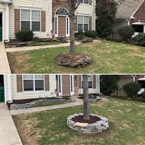 ❤️ From dirt pile to a beautiful space. ❤️ Thank you for creating a beautiful outdoor patio