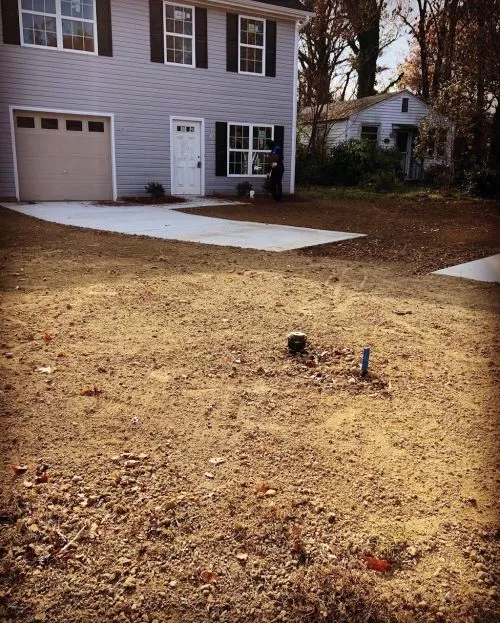 TPL changed an old, tired dog yard into a beautiful play area for young grandchildren