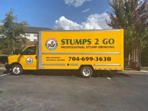 I found “Stumps to go” on google.  Gave John a call and he was able to come out the same day