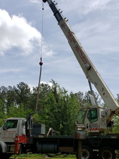  alt='Guys were extremely professional and very friendly. They took down around 25 trees in approximately 3 and 1/2 hours and'