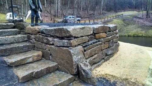 I engaged V&V to evaluate how to replace or repair an old brick staircase from our lower level to a lower backyard