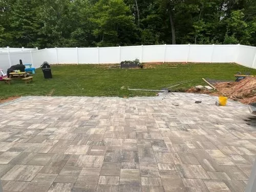 Great crew & owner! Their hardscape transformed this small townhome yard into a beautiful outdoor patio & garden space. 